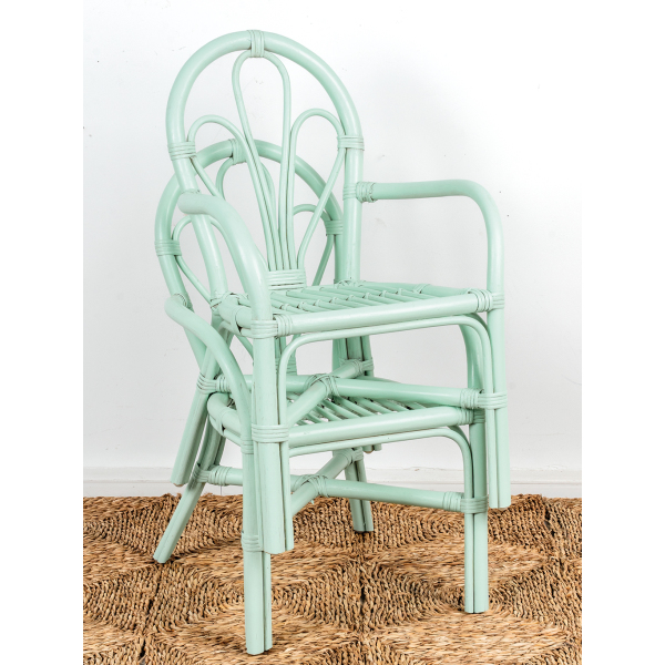 Fauteuil enfant en rotin Joseph - 8