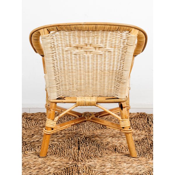 Fauteuil enfant en rotin Loni - 64,90