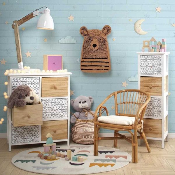 Fauteuil enfant en rotin Teo - AUBRY GASPARD