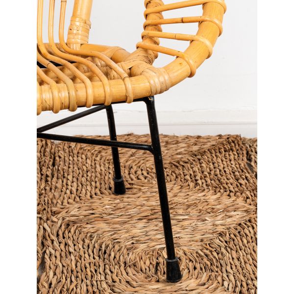 Fauteuil enfant soleil rotin - AUB-3670