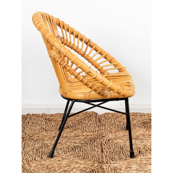 Fauteuil enfant soleil rotin - AUBRY GASPARD