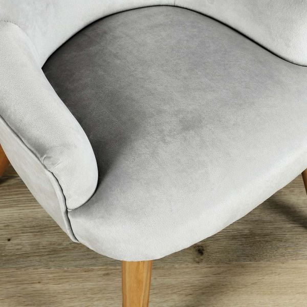 Fauteuil enfant en velours Helsinki - 6