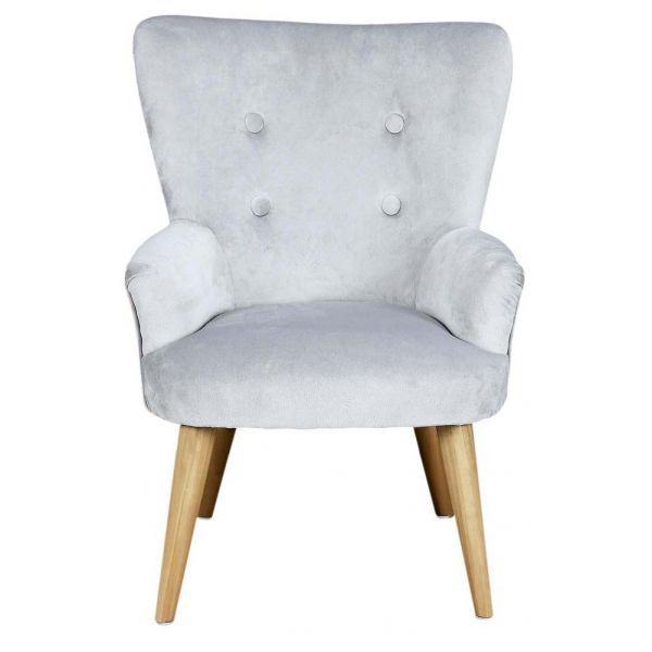 Fauteuil enfant en velours Helsinki - CMP-2598