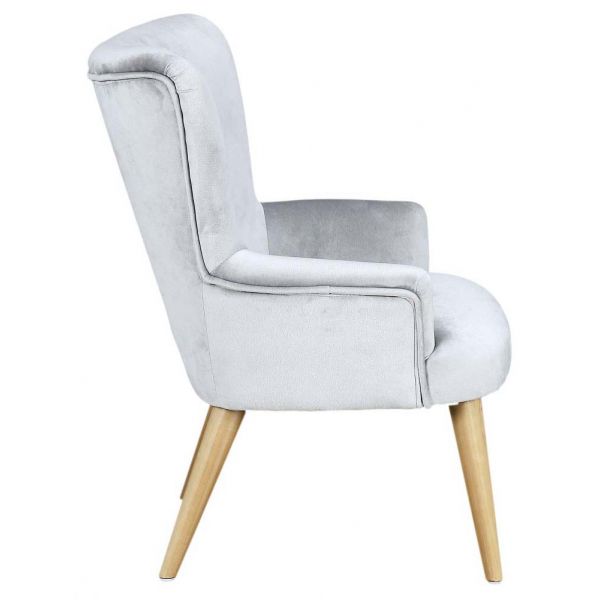 Fauteuil enfant en velours Helsinki - 119