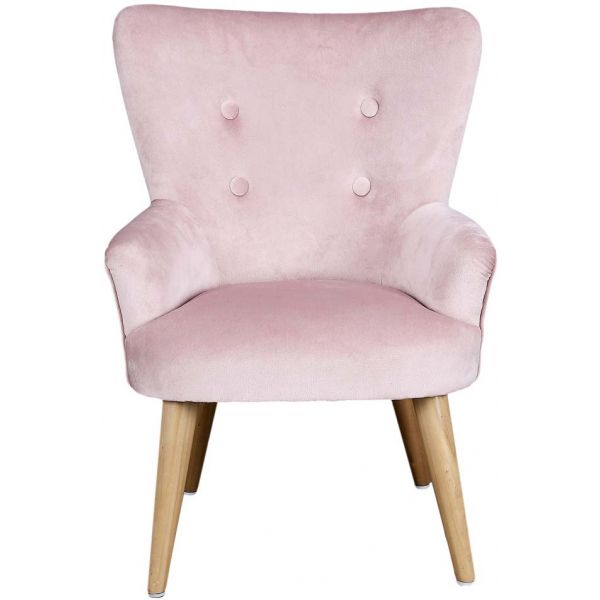 Fauteuil enfant en velours Helsinki - CMP-2648