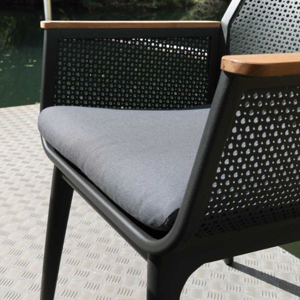Fauteuil de jardin en aluminium monobloc Maestro - 389