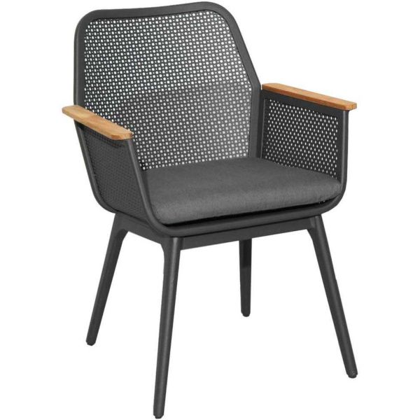 Fauteuil de jardin en aluminium monobloc Maestro