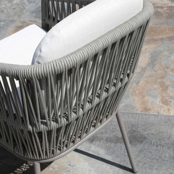 Fauteuil de jardin en aluminium et résine synthétique Iris - 5