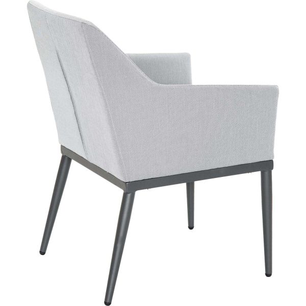 Fauteuil de jardin en aluminium et textilène (Lot de 2) - MOR-0170