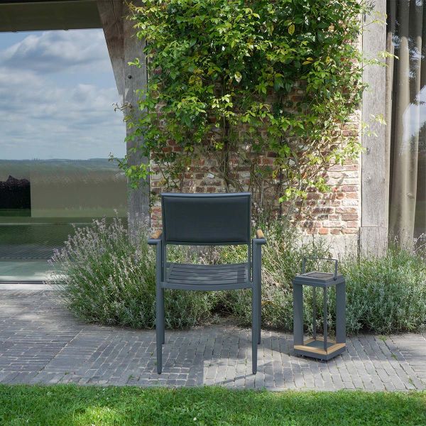 Fauteuil de jardin en aluminium et textilène renforcé Piana - 5