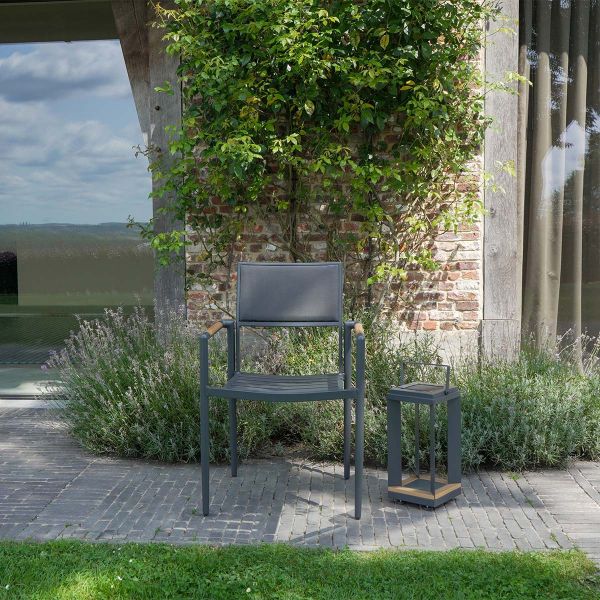 Fauteuil de jardin en aluminium et textilène renforcé Piana - WILSA GARDEN
