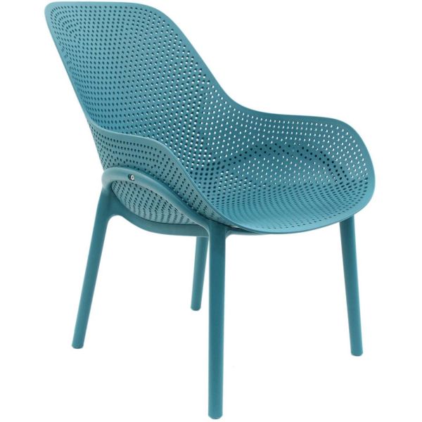 Fauteuil de jardin en polypropylène Malibu