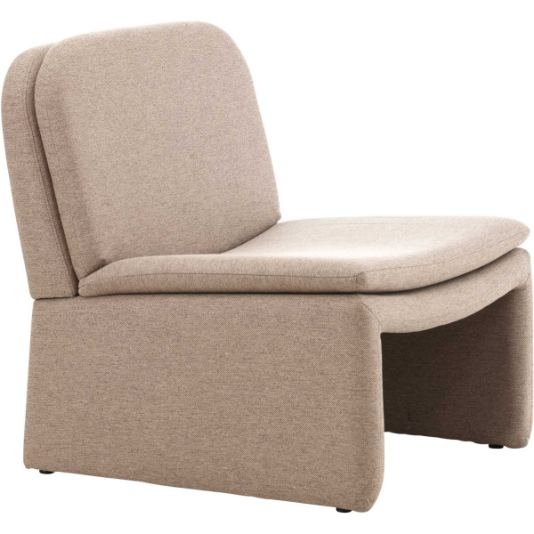 Fauteuil en lin Bonn 80 x 70 x 82 cm - VEN-1101