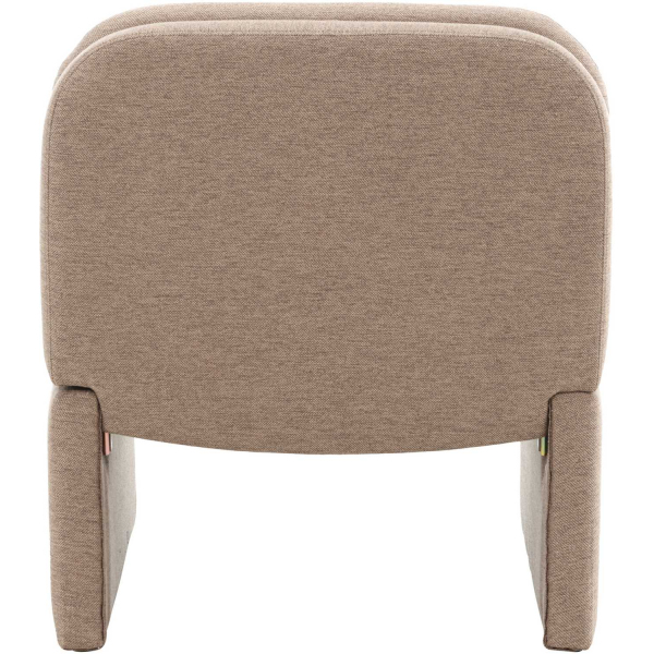 Fauteuil en lin Bonn 80 x 70 x 82 cm - 6