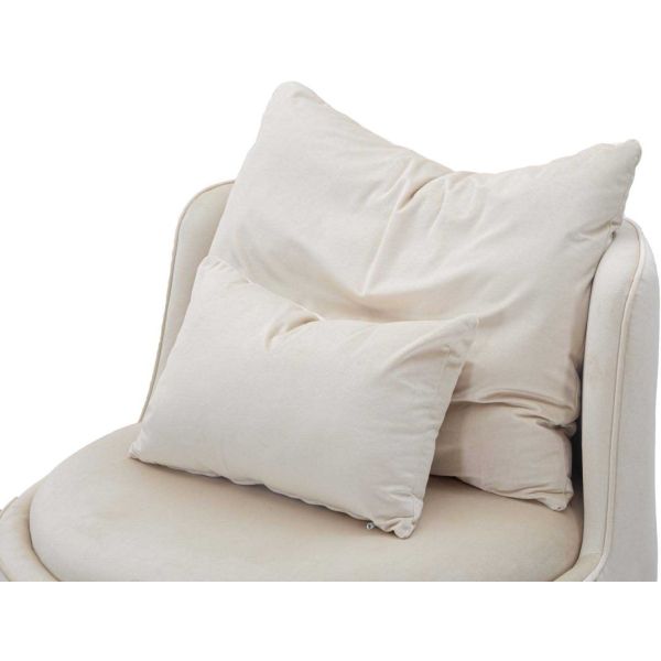 Fauteuil lounge en tissu Paris 84 x 72 cm - 8