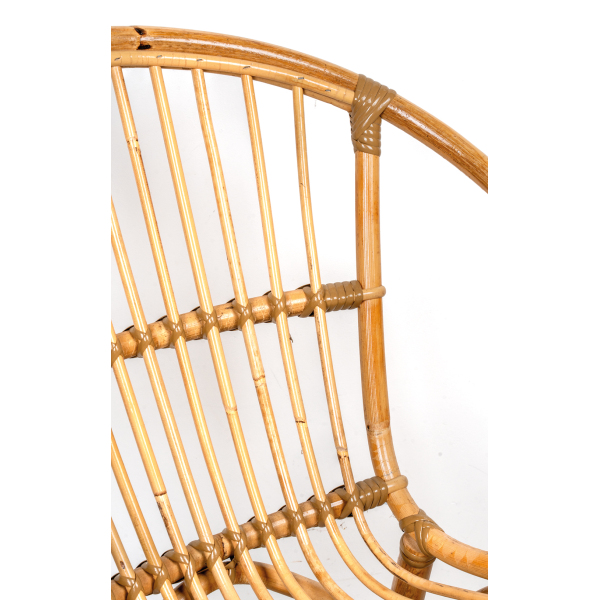 Fauteuil en manau Coque - 145