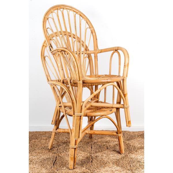 Fauteuil en manau Exelum - 7