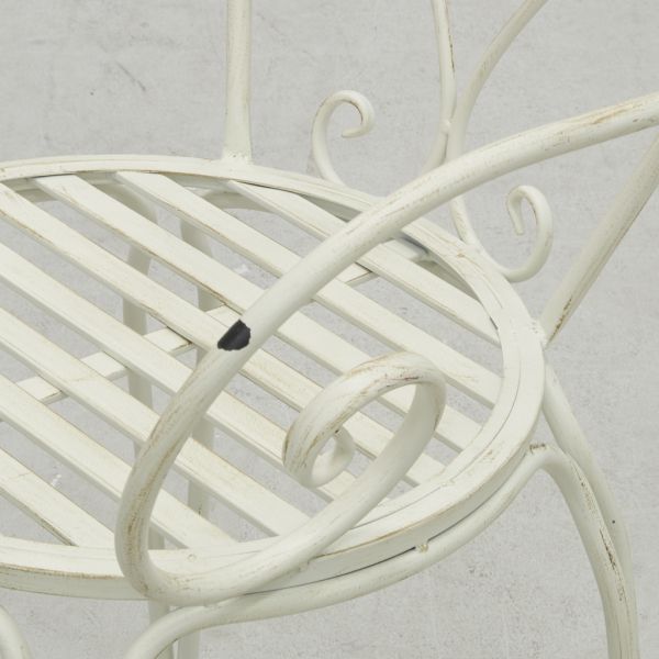 Fauteuil en métal vieilli - AUBRY GASPARD