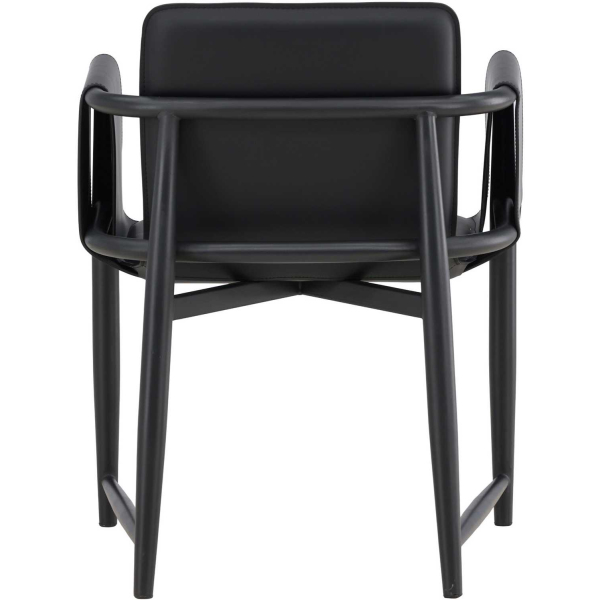 Fauteuil en métal et polyuréthane Bjäre 60 x 61 x 78 cm - 369