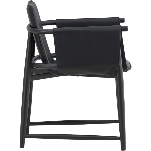 Fauteuil en métal et polyuréthane Bjäre 60 x 61 x 78 cm - 5