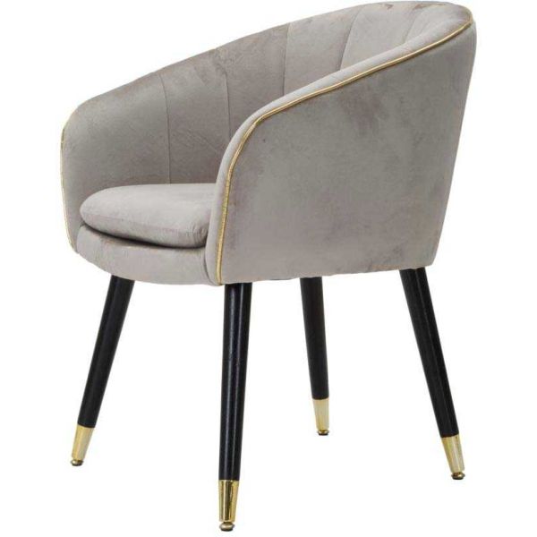 Fauteuil en métal et tissu Paris - 189
