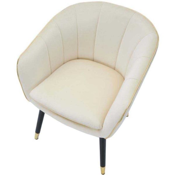 Fauteuil en métal et tissu Paris - 5