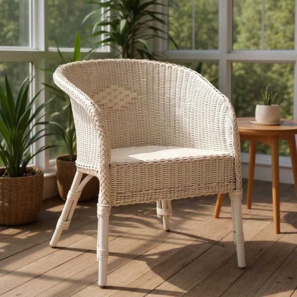 Fauteuil moelle de rotin Coïncidence - AUBRY GASPARD