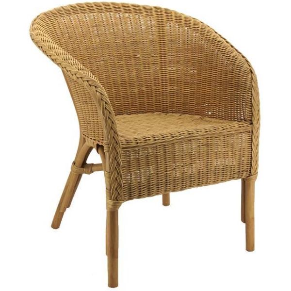 Fauteuil moelle de rotin Coïncidence