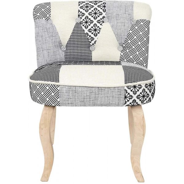 Fauteuil patchwork Eleonor - CMP-3894