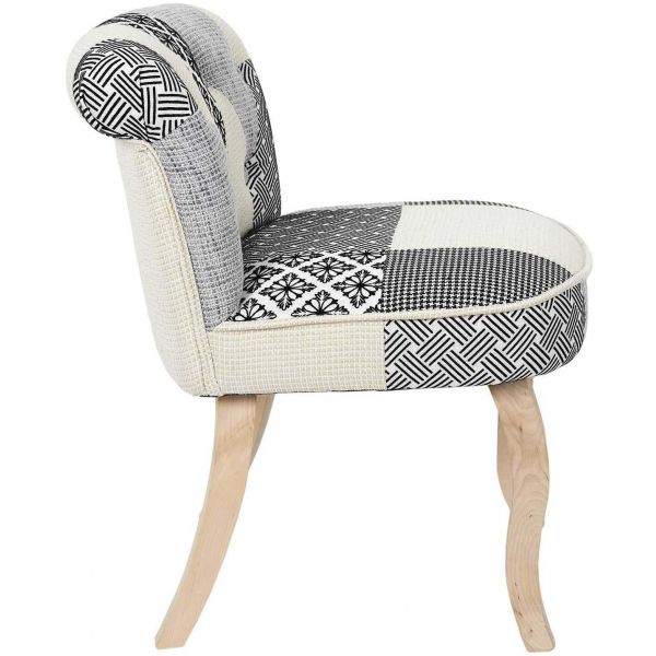 Fauteuil patchwork Eleonor - 99,90