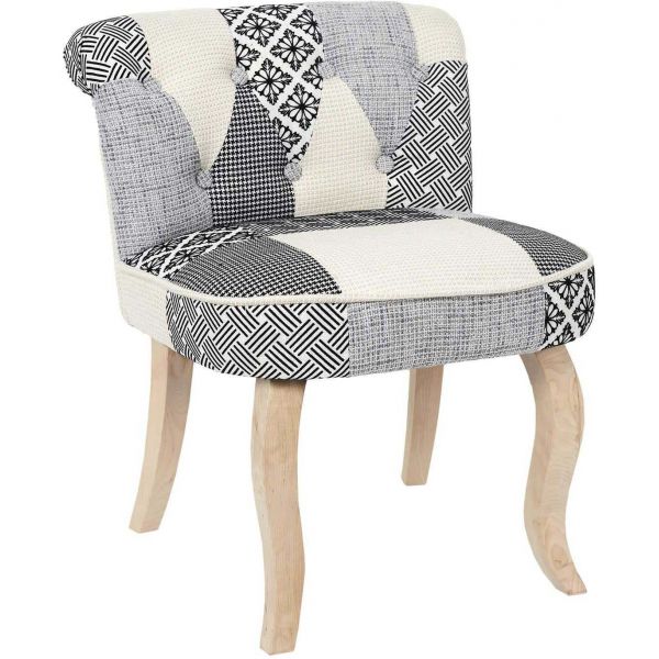 Fauteuil patchwork Eleonor