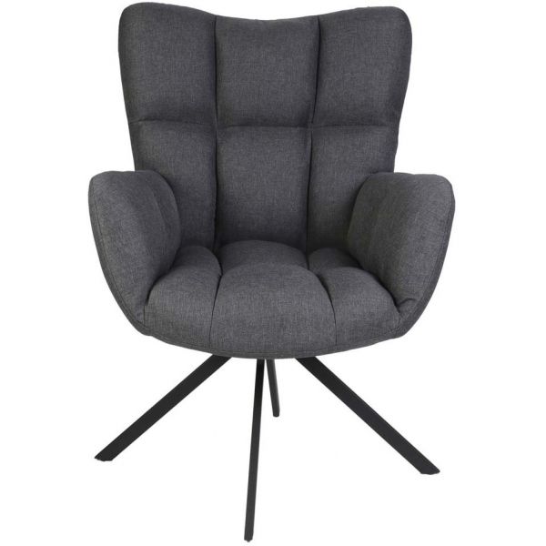 Fauteuil pivotant en tissu Washington - CMP-2293