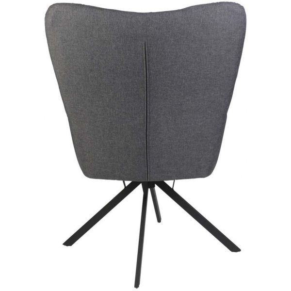Fauteuil pivotant en tissu Washington - 249