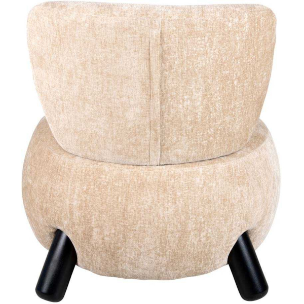 Fauteuil en polyester Busto - PRE-2035