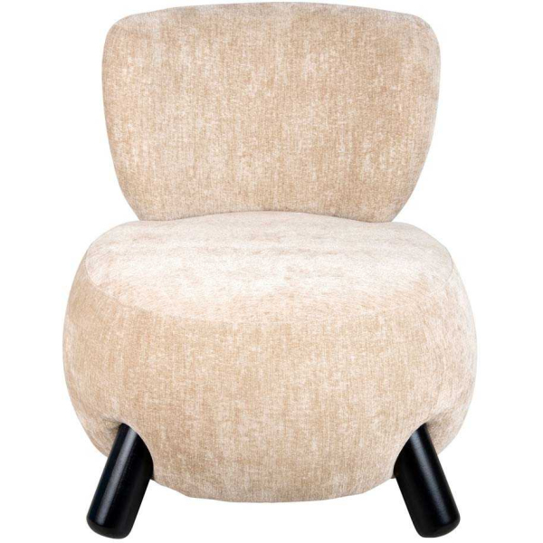 Fauteuil en polyester Busto - 349
