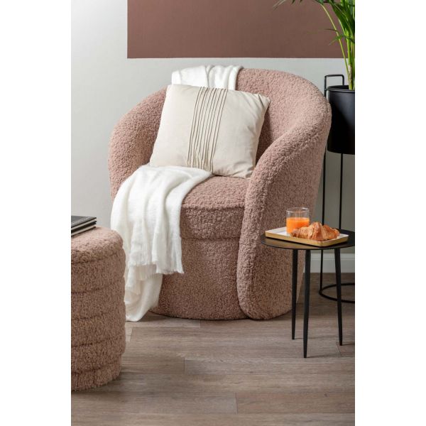 Fauteuil en polyester Cuddly teddy - LEITMOTIV