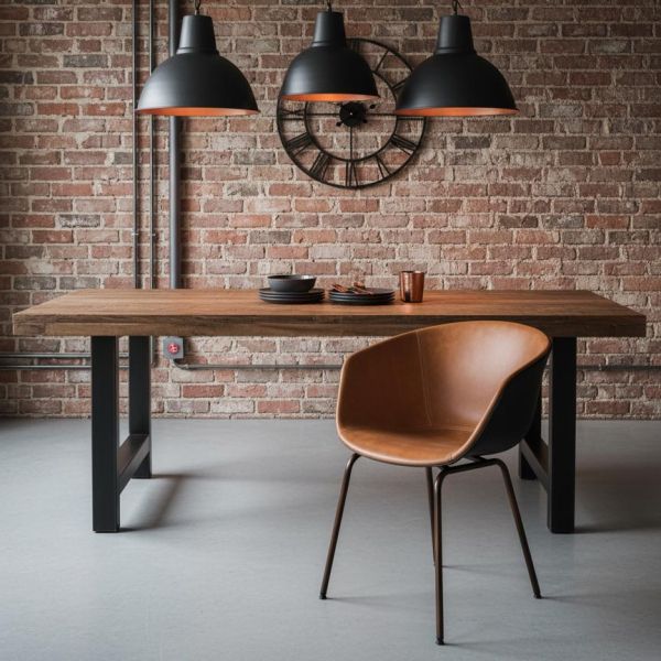 Fauteuil en polyuréthane camel - AUBRY GASPARD
