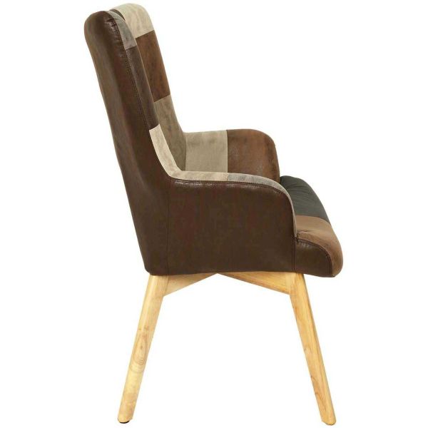 Fauteuil en polyuréthane patchwork Helsinki - 229