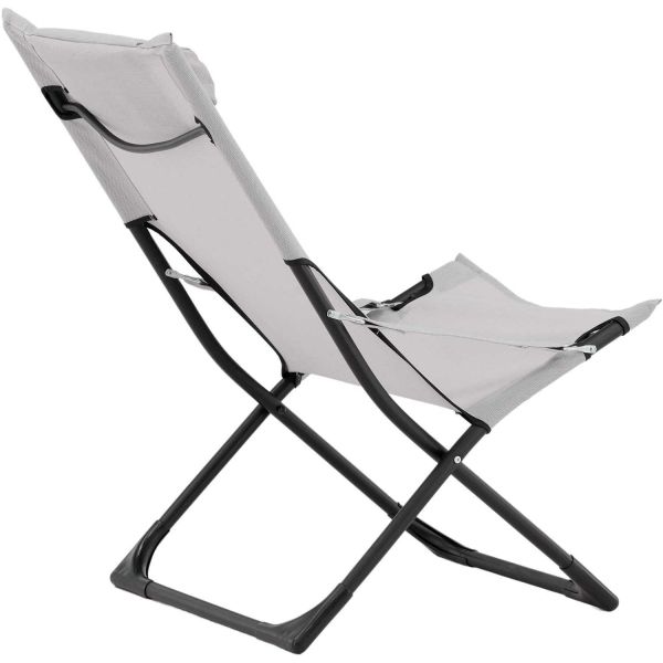 Fauteuil relax de jardin pliant Seville (Lot de 2) - 5
