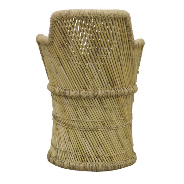 Fauteuil en roseau naturel - 129