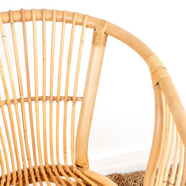 Fauteuil en rotin naturel Java - 103