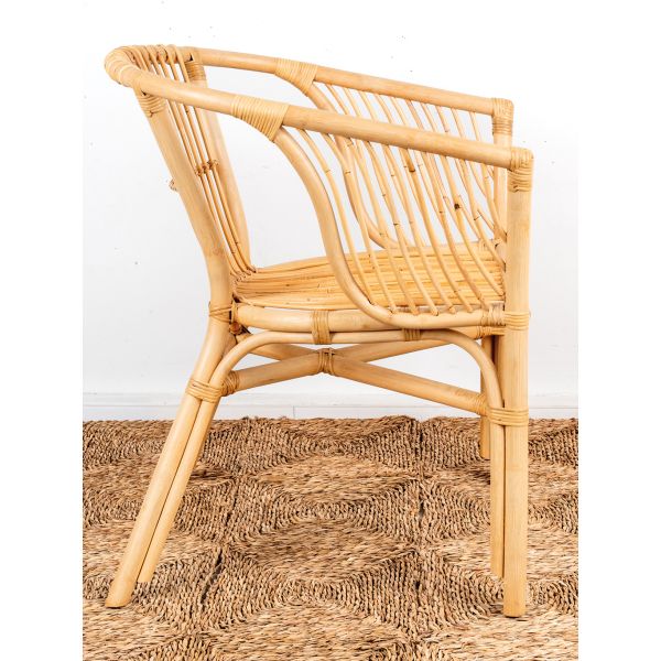 Fauteuil en rotin naturel Java - 5