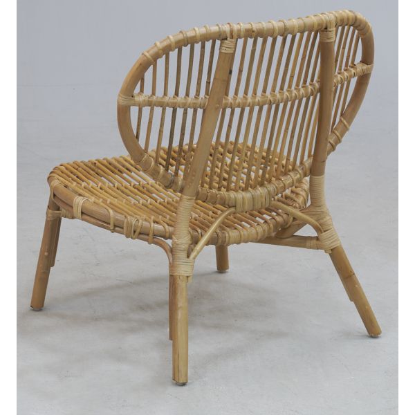 Fauteuil en rotin naturel Lazy - AUBRY GASPARD