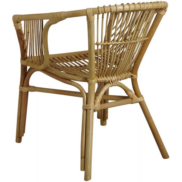 Fauteuil en rotin naturel Java - AUBRY GASPARD