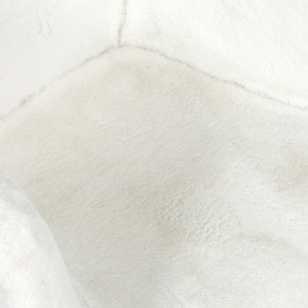 Fauteuil scandinave pour enfant imitation fourrure - 8