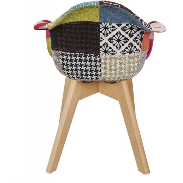 Fauteuil scandinave pour enfants Patchwork - 5