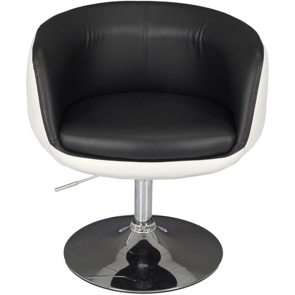 Fauteuil en polyuréthane bicolore Tomy - CMP-3485