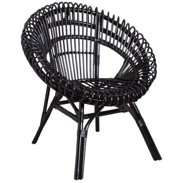 Fauteuil soleil en rotin