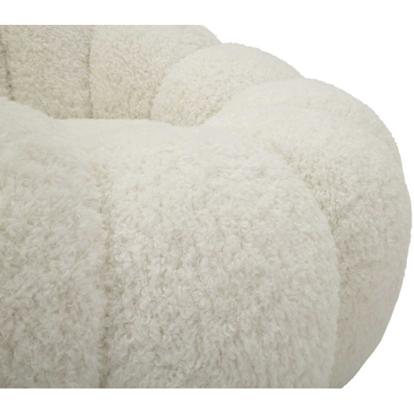 Fauteuil en tissu Bubble 92 x 61 cm - 8
