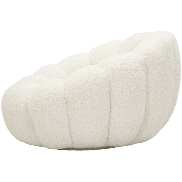 Fauteuil en tissu Bubble 92 x 61 cm - 5